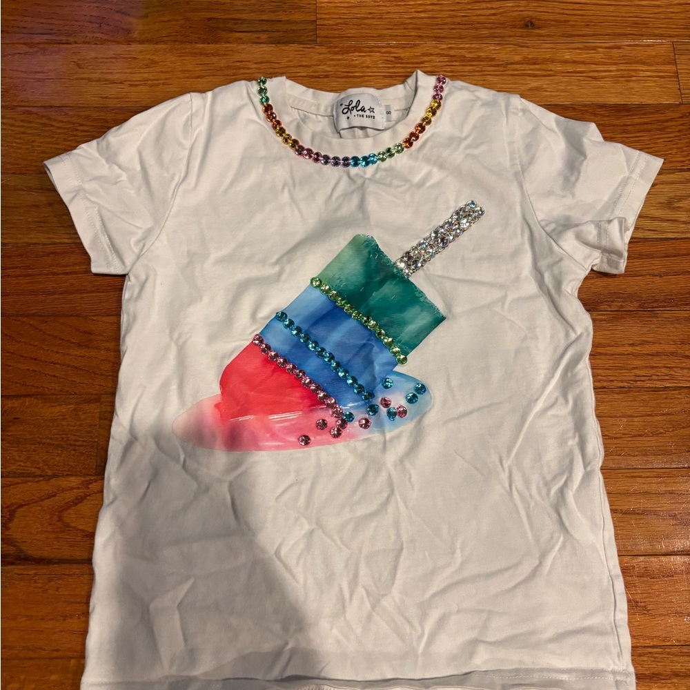 Lola + The Boys Rainbow Gem Popsicle T-Shirt